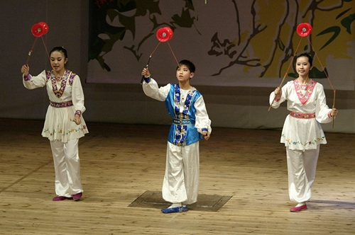 Winning Dance Troupe's performance