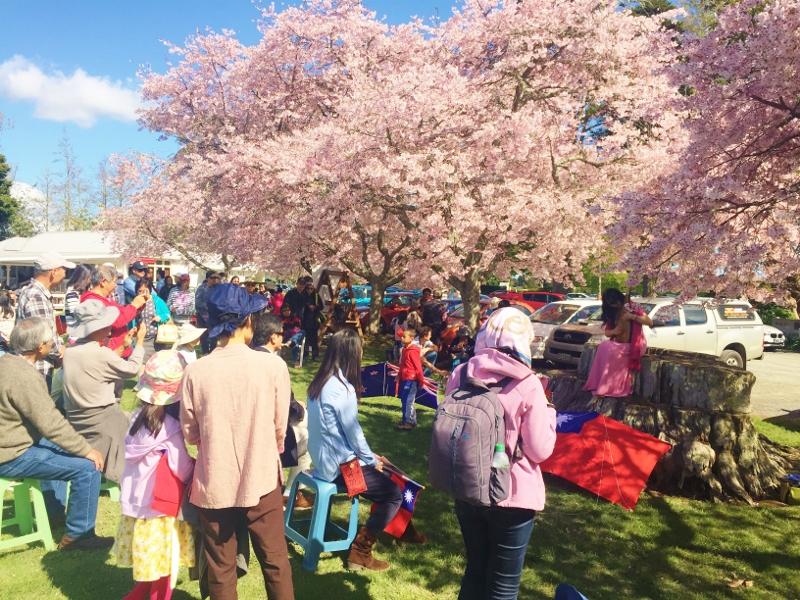 In Celebration of the 106th National Day of the Republic of China by Chinese Sunshine Society of New Zealand in Hamilton City